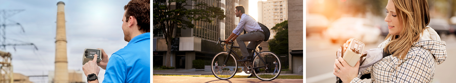 Collecting real-time UFP data from a backpack, a drone, or a busy workplace