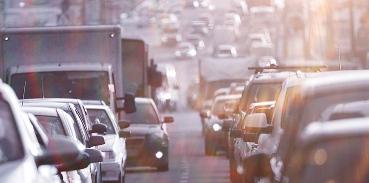 Air quality monitoring at streets