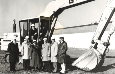 Breaking ground on Cardigan Road in Shoreview, Minnesota